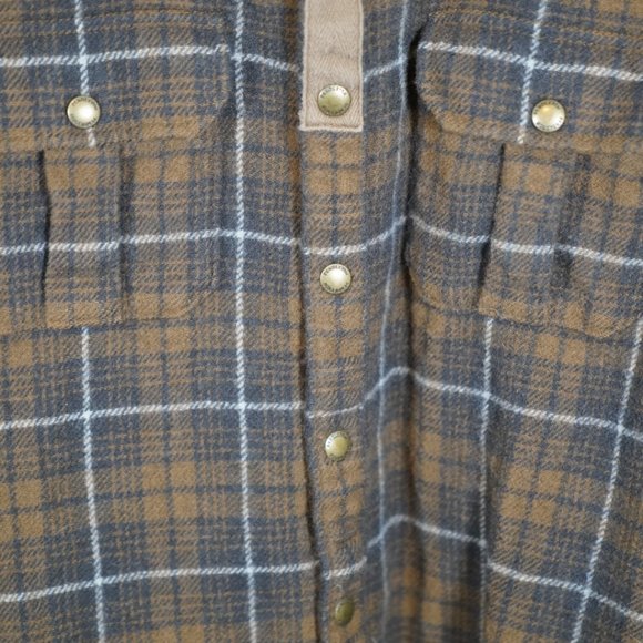 Pendleton Button up Flannel Wool - Picture 2 of 3